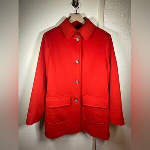 FLEURETTE WOOL COAT